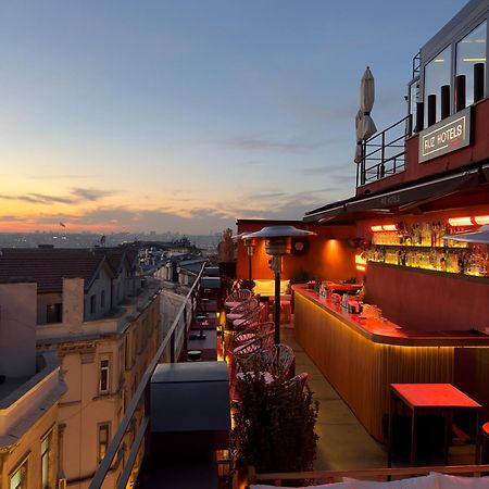 Ruz Hotels Estambul Exterior foto Rooftop bar